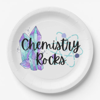 Chemistry Rocks Party Plates ペーパープレート