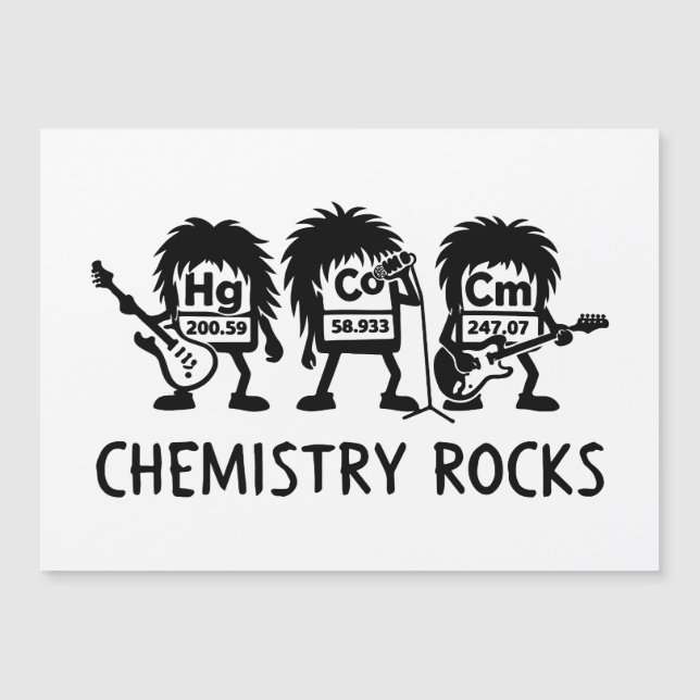 Chemistry Rocks Science Rock Band (正面)