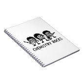 Chemistry Rocks Science Rock Band ノートブック (右側)