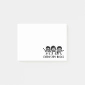 Chemistry Rocks Science Rock Band ポストイット (正面)