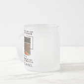 Chemistry SolutionカスタムがLab Tech Gagを沈降 フロストグラスマグカップ (正面左)