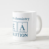 Chemistry TEAはソリューション ジャンボコーヒーマグカップ (正面右)