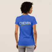 Chemmyのあなたの有用な鉱物学の友達(黄色いXRD) Tシャツ (裏面フル)
