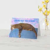 Chemoのおもしろいサポート カード (黄色い花)