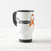 Chemoのコーチ-オレンジリボン トラベルマグ (正面左)