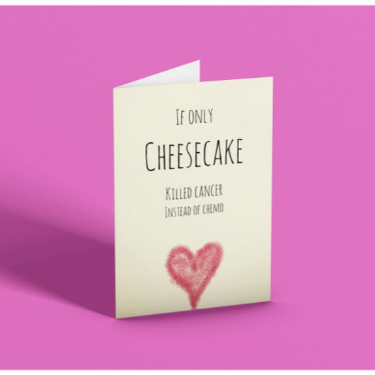 chemoの代もしわりにcheesecakeだけががんを殺した カード