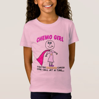 Chemoの女の子の幼年期の蟹座サポート Tシャツ