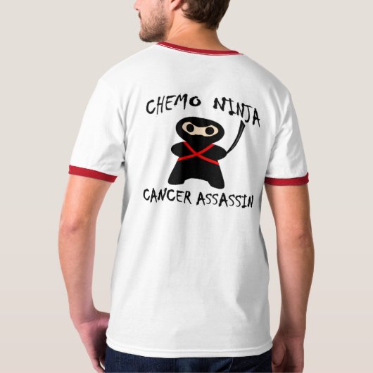 Chemoの忍者の蟹座の暗殺者の信号器 Tシャツ (裏面フル)