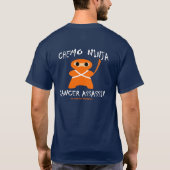 Chemoの忍者彼はファンです! Tシャツ (裏面)