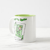 Chemoの王 ツートーンマグカップ (正面左)