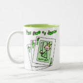 Chemoの王 ツートーンマグカップ (左)