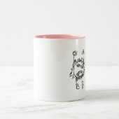 Chemoの生き物 ツートーンマグカップ (中央)