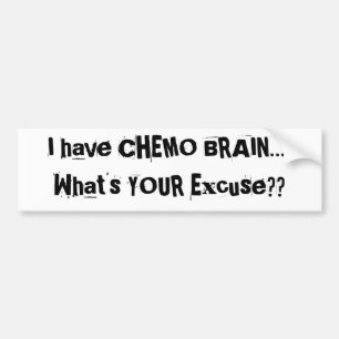 Chemoの頭脳 バンパーステッカー