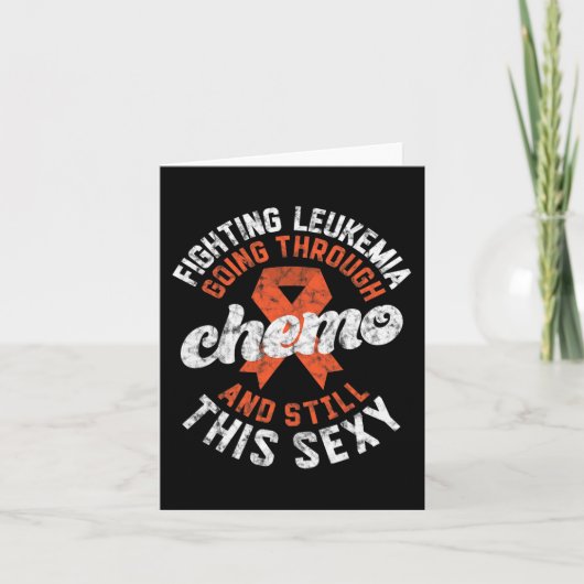 Chemoを介して行く白血病との闘いはまだS カード (正面)