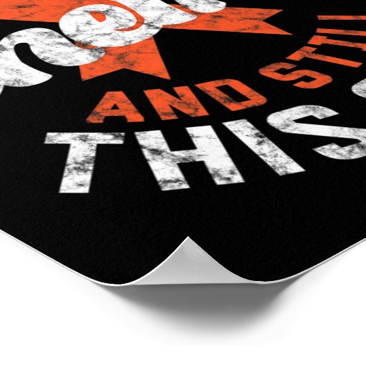 Chemoを通過する白血病まだこのY癌 ポスター (角)