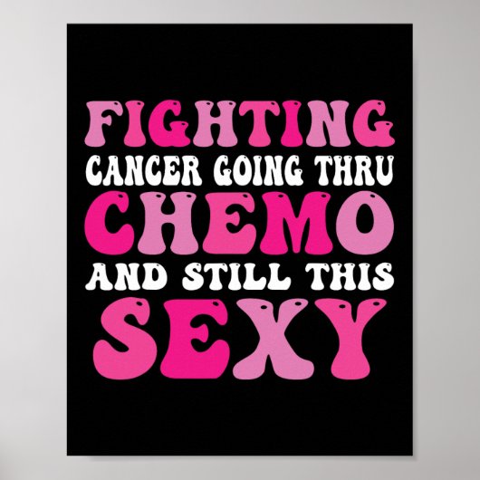 Chemo乳がん感動的認識を通る ポスター (正面)