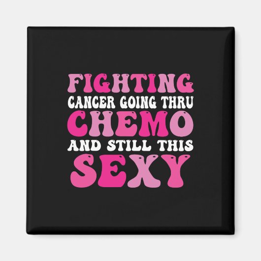 Chemo乳がん感動的認識を通る マグネット (正面)