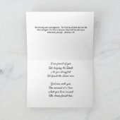 Chemo完了勇気付けられるカード カード (内部)