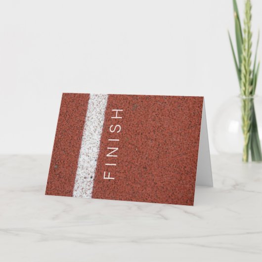 Chemo完了勇気付けられるカード カード (正面)