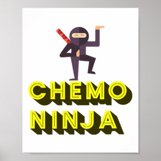 Chemo Ninja Kids Cancer Awareness Month  ポスター