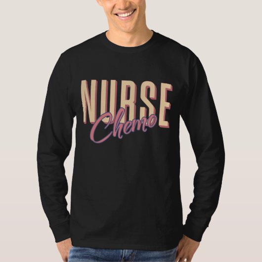 Chemo Nurse Oncology Nurse RN Nurse Week Tシャツ (正面)