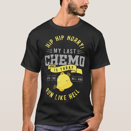 Chemo Radiation or My last Radiation is today Ring Tシャツ (正面)
