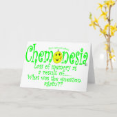 chemoNEON カード (黄色い花)