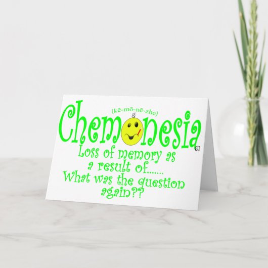 chemoNEON カード (正面)