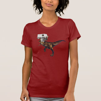 ChemRex (女性、黄色いレーザー) Tシャツ