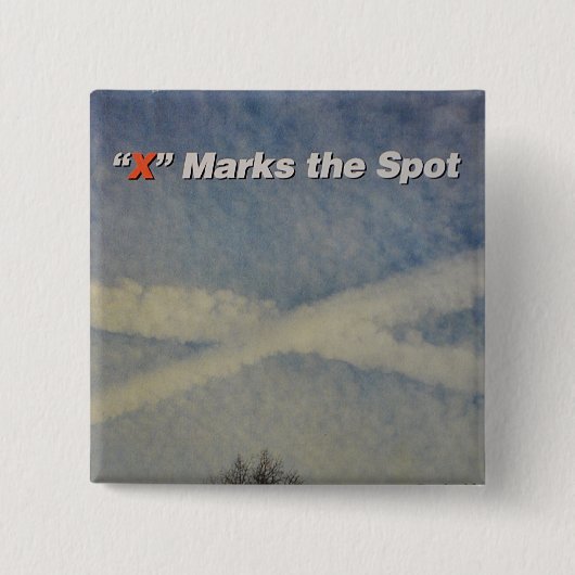 Chemtrailボタン 缶バッジ (正面)