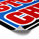 CHEMTRAIL認識度ポスター – ストップ CHEMTRAILS! ポスター (角)