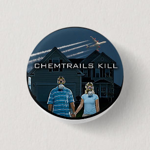 CHEMTRAILSの殺害 缶バッジ