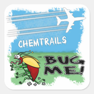 Chemtrailsは私を煩わせます スクエアシール