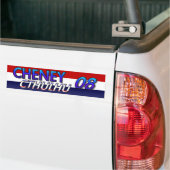 Cheney Cthulhu 08のステッカー バンパーステッカー (トラック上)