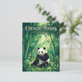 Chengdu Research Base of Giant Panda Breeding ポストカード (スタンド正面)