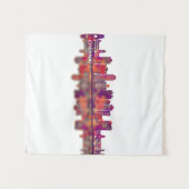 Chennai India Skyline タペストリー (正面(横))