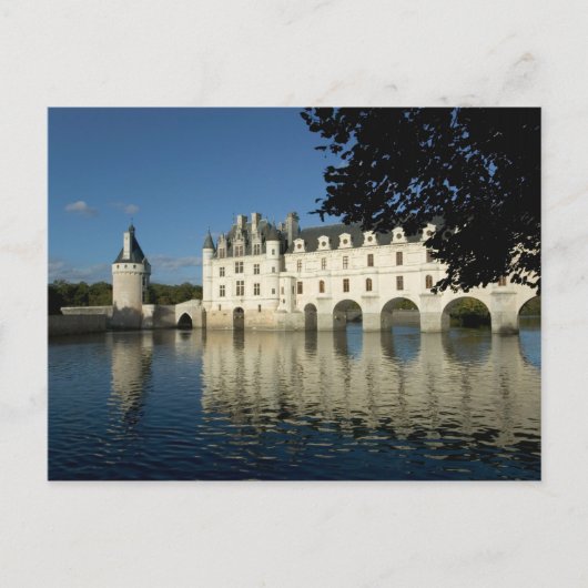 Chenonceau Chatau, River Cher, Loir-et-Cher, 2 ポストカード (正面)