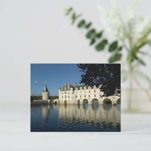 Chenonceau Chatau, River Cher, Loir-et-Cher, 2 ポストカード (スタンド正面)