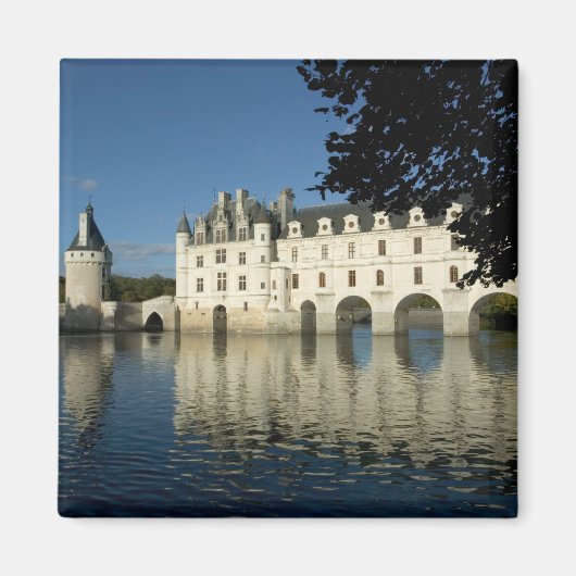 Chenonceau Chatau, River Cher, Loir-et-Cher, 2 マグネット (正面)