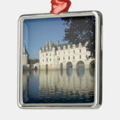 Chenonceau Chatau, River Cher, Loir-et-Cher, 2 メタルオーナメント (左)