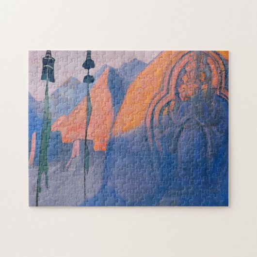 Chenrezi by Nicholas Roerich ジグソーパズル (横)