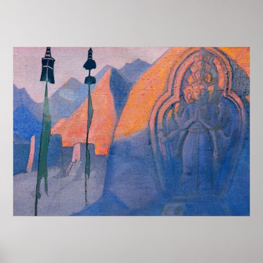 Chenrezi by Nicholas Roerich ポスター (正面)