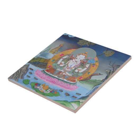 Chenrezigのタイル タイル (側面)