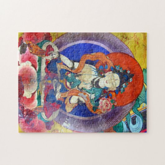 Chenrezing Buddha, Heruka & Tibet /Darma ジグソーパズル (横)