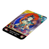 Chenrezing Buddha, Heruka & Tibet /Darma マグネット (左側)