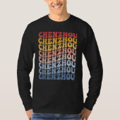 Chenzhou City Groovy Retro Tシャツ (正面)