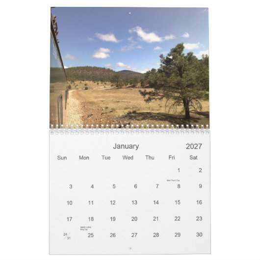 ChepeのBarrancas del Cobre yのSU Alrededores カレンダー (1月 2027)