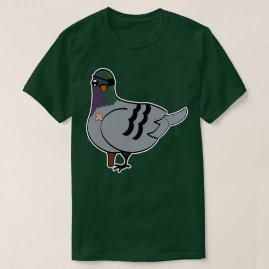 Cher Ami brave pigeon 2 Tシャツ (デザイン正面)