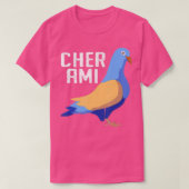 Cher Ami World War Hero Carrier Pigeon  Tシャツ (デザイン正面)