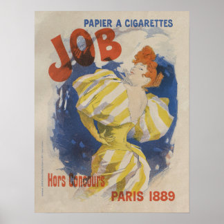 Cheret Jules, Papier a Bigco, 1895 ポスター